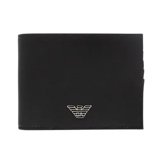 Emporio Armani Wallets & Cardholders, male, Black, Size: ONE SIZE Wallet with logo