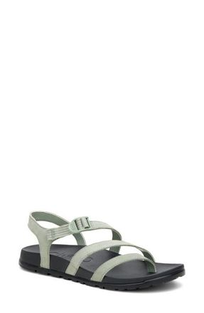 Chaco Lowdown Leather Sandal in White Sage at Nordstrom, Size 10