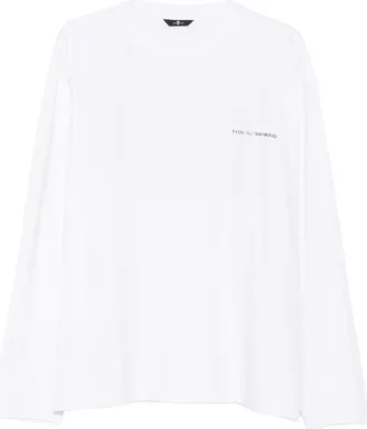 7 For All Mankind Graphic-print Long-sleeve T-shirt
