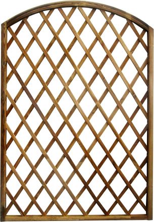 Lasa Home Pannello In Legno Di Pino Impregnato Traliccio Ad Arco Per Recinzioni E Decorazioni Piante Rampicanti Lasa - 120x180 Cm