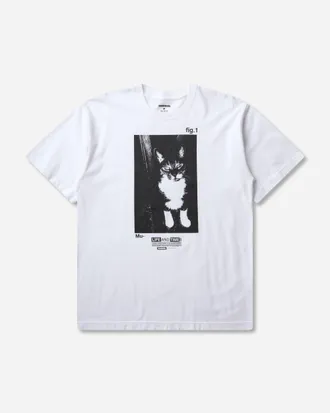 Neighborhood Men s Osamu Nagahama SS-2 T-Shirt White