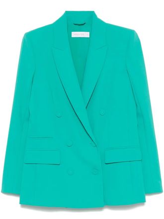 Patrizia Pepe crepe blazer - Green