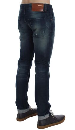 Acht Wash Cotton Slim Fit Mens Jeans