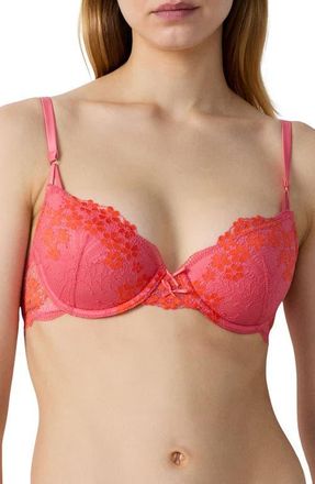 Etam Somptueuse No. 4 Underwire Demi Bra in Pink at Nordstrom, Size 36D