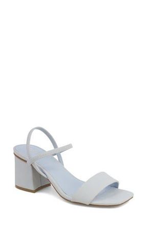 Mia Zissy Block Heel Sandal in Baby Blue at Nordstrom Rack, Size 7.5