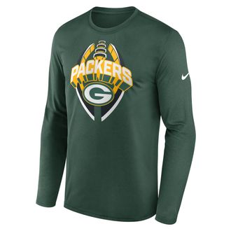 Nike Green Bay Packers Legend Icon Nike Mens Dri-FIT NFL Long-Sleeve T-Shirt in Green | NKHT3EE7T-NCF