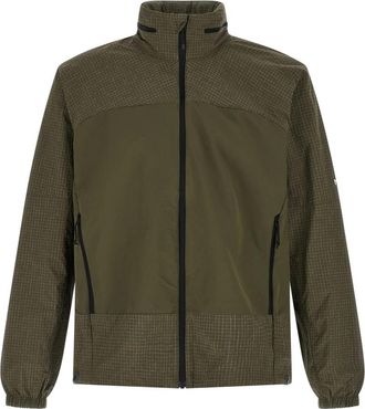 The North Face HKe Utility Wind Jacket - Heren - Regenjassen - Groen - M - Polyester - Fitness