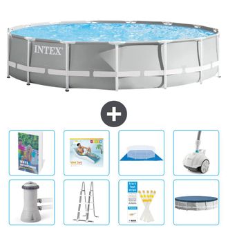 Intex Piscina Prism Frame Redonda - 457x107 Cm - 9-piezas S584