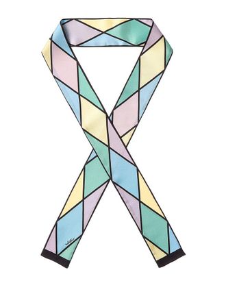 Valentino All Over Silk Scarf