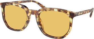 Coach HC8384U CL911 504585 Mens Sunglasses Tortoiseshell Size 55