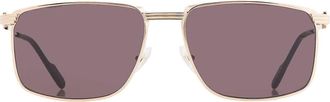 Cartier Grey Rectangular Mens Sunglasses CT0534S 001 59
