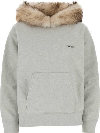 Prada Light Grey Cotton Sweatshirt