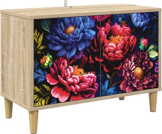 vidaXL Mueble De Tv Kiel 69 X 33 X 50 Cm Sonoma Madera De Ingenier&iacute;a Vidaxl