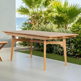 Wanda Collection Wanda Collection - Mesa De Jard&iacute;&shy;n De Teca 180 Cm Kino