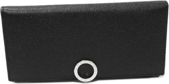 Bulgari Tweedehands leren portemonnees - Dames - Vintage Accessoires - Zwart - ONE Size - Leer - Vintage
