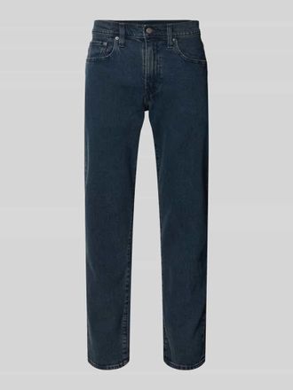 Levi's Tapered Fit Jeans aus Baumwoll-Mix Modell 502 TAPER in Dunkelblau, Gr&ouml;&szlig;e 30/30