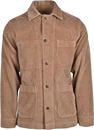 CHESAPEAKE'S Heren, Jassen, Beige, Maat: S Corduroy