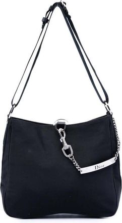 Dior Pre-owned Dior Nylon Crystal Hardcore Shoulder Bag Ladies BO B 0063