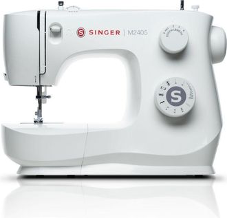 Singer Simger M2405 Macchina da Cucire Elettrica Semiautomatica Bianco