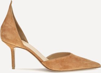 Francesco Russo D&eacute;collet&eacute; DOrsay Flame in suede Woman 38.5