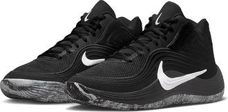 Nike Precision 8 Mid Mens Basketball Shoes Black/White/White : 10.5 D - Medium, Textile
