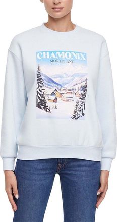 Wildfox Chamonix Charlie Oversized Fit Sweatshirt