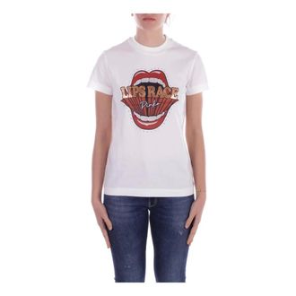 Pinko Pinko, Dames, Tops, Wit, Maat: XS Katoen