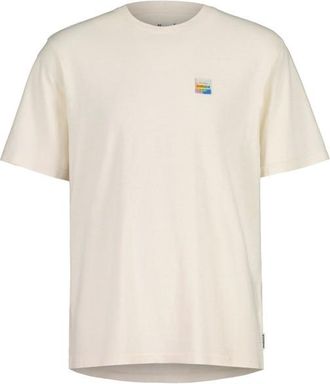 Maloja ColvM. T-Shirt f&uuml;r Herren | beige/wei&szlig;