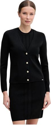 Gaud&igrave; Cardigan a V - - Knitwear - Donna - Nero - XL