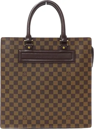 Louis Vuitton Brown Damier Canvas Galle Damier Canvas Handbag Tote Bag (Pre-Owned)