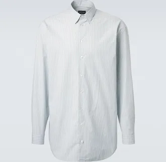 Giorgio Armani Archivio striped cotton shirt