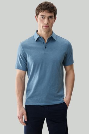 Robert Barakett Brightwood Short Sleeve Slub Polo