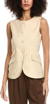 Rag & Bone Slade Linen-Blend Vest