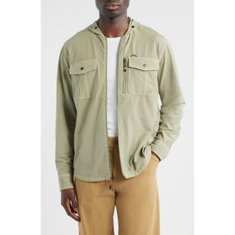 Dark Seas Albright UV Hooded Fishing Shirt in Moss at Nordstrom, Size X-Large