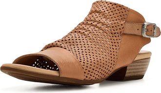 Miz Mooz Cayden Heeled Sandals Womens Sandals Brandy : EU 42 (US Womens 10.5-11) B - Medium, Leather