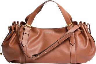 Gerard Darel 24H Handtas - Dames - Tassen - Bruin - Maat: ONE Size Leer