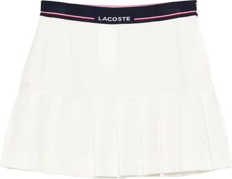 Lacoste Gonna plissettata - Bianco