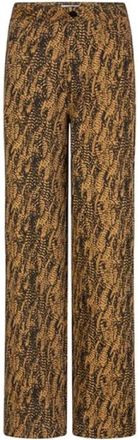 Lofty Manner Broeken, Dames, Veelkleurig, XS, Verenprint Broek Luka | Freewear Print