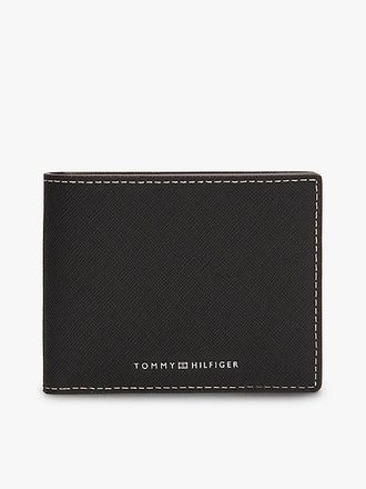 Tommy Hilfiger Leather Logo Bifold Credit Card Wallet