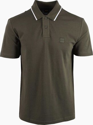 HUGO BOSS Mens Boss Orange PASSERFORD POLO BRIGHT GREEN - Size: 44