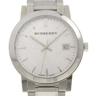 Burberry Pre-owned Watches, female, Gray, Size: ONE SIZE Pre-owned Bu9000 Wristwatch