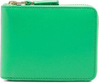 Comme Des Gar&ccedil;ons Cartera Classic Leather Line - Accessories - Hombre - Verde - ONE SIZE