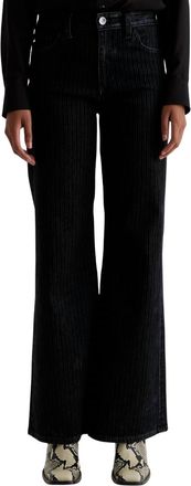 AG - Adriano Goldschmied Saige Wide Leg Corduroy Jeans In Dress It Up
