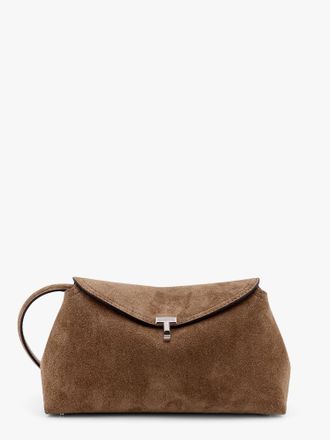Toteme Pochette T-Lock in suede - TOTEME - gender_Woman
