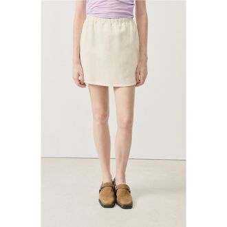 American Vintage Rechte minirok met elastische taille AFAZ