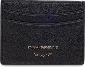 Emporio Armani Wallets & Cardholders - Dames - Portefeuilles - Zwart - ONE Size - Leer - Accessoires