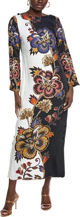 Farm Rio Farm Rio Maxi Floral Midi Dress