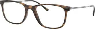 Ray-Ban Demo Rectangular Unisex Eyeglasses RX7244 2012 53