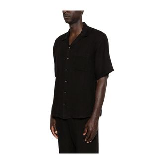 120% Lino Uomo, Magliette, Nero, M, new