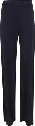 Filippa K Freja Crepe Broek - Dames - Straight fit broeken - Zwart - L - Broeken
